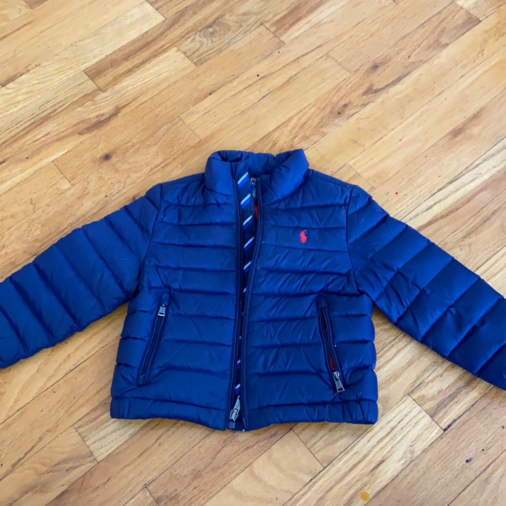 Toddler polo jacket